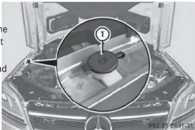 Mercedes-Benz GL (2014) - WARNING - 2