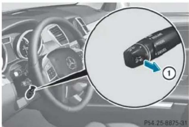 Mercedes-Benz GL (2014) - WARNING - 1