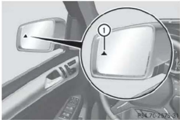 Mercedes-Benz GL (2014) - Collision warning - 1