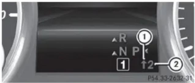 Mercedes-Benz GL (2014) - Shifting gears - 1