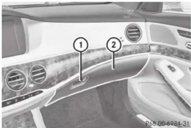 Mercedes-Benz S-Class - Glove box - 1