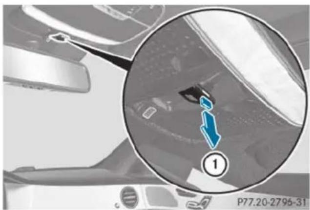 Mercedes-Benz S-Class - Operating from the rear compartment - 2