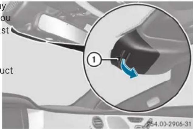 Mercedes-Benz S-Class - Cleaning the exhaust pipes - 1