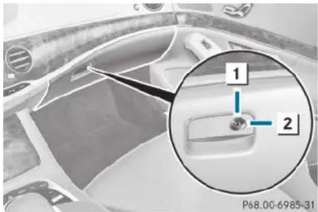 Mercedes-Benz S-Class - Glove box - 2