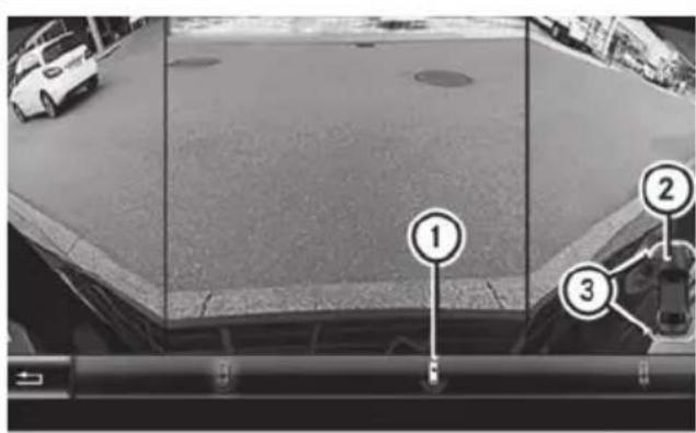 Mercedes-Benz S-Class - Reverse perpendicular parking with the steering wheel at an angle - 5