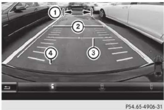 Mercedes-Benz S-Class - Backing up straight into a parking space without turning the steering wheel - 1