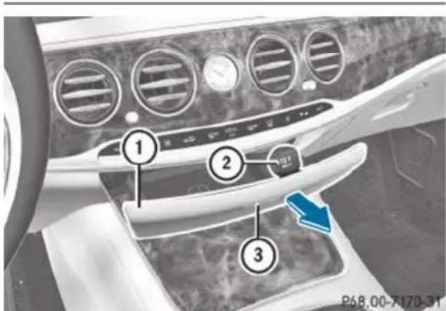 Mercedes-Benz S-Class - Vehicles with a rear bench seat or electrically adjustable rear seats - 4