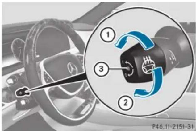 Mercedes-Benz S-Class - Activating/deactivating - 1