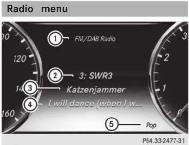 Mercedes-Benz S-Class - Change of direction with lane recommendation - 2