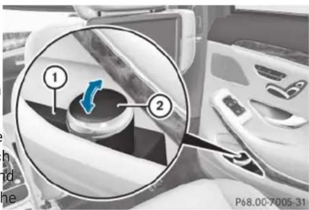 Mercedes-Benz S-Class - Ashtray - 2