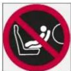 VOLVO V70 New Edition (2008) - Airbag decal - 1