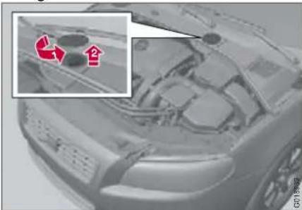 VOLVO V70 New Edition (2008) - WARNING - 1