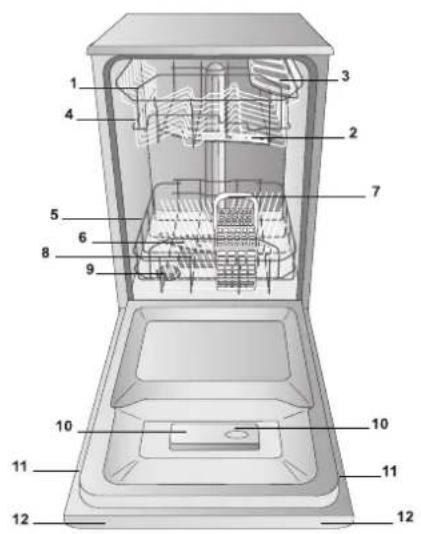 INDESIT DSG 2631 EU - Vista de conjunto - 1