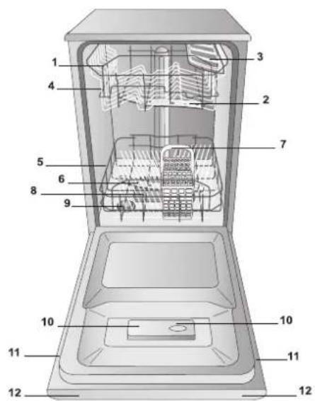 INDESIT DSG 2631 EU - Widok ogólny - 1