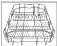 INDESIT DSG 2631 EU - Kosz dolny - 1