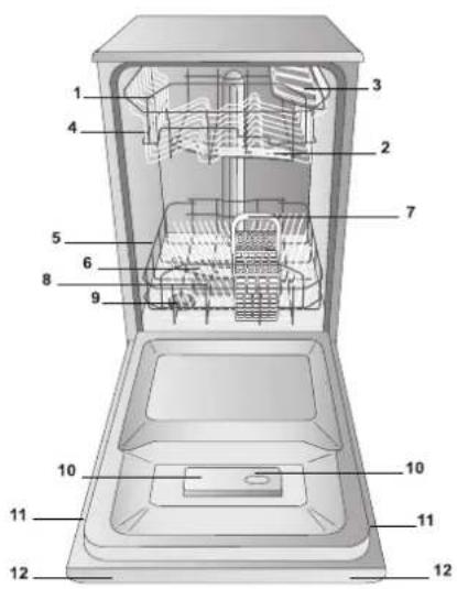 INDESIT DSG 2631 EU - Celkový pohled - 1