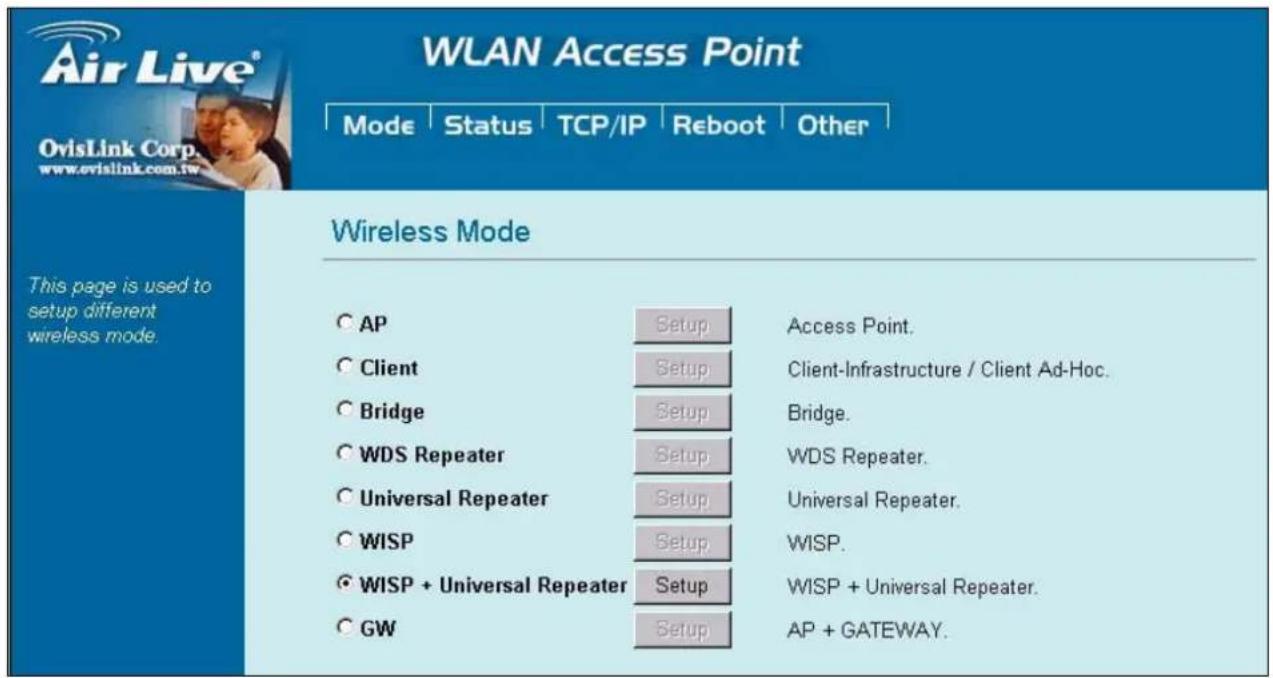 AIRLIVE WL-5460AP v2 - WISP + Universal Repeater mode - 2