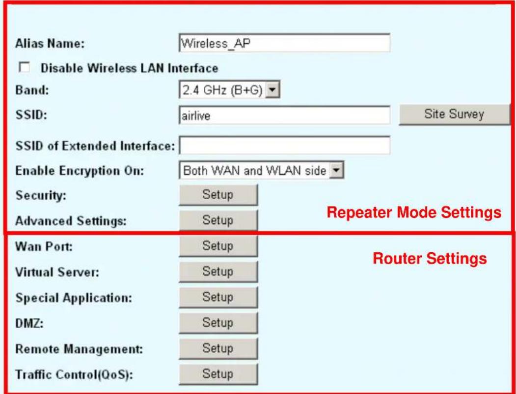 AIRLIVE WL-5460AP v2 - WISP + Universal Mode Settings - 1