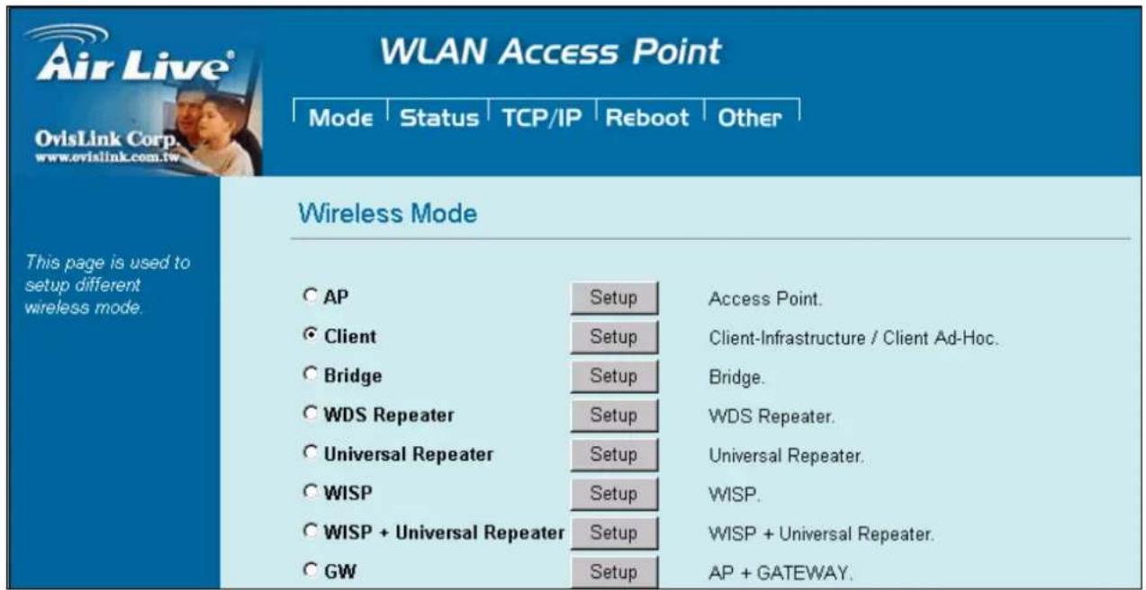 AIRLIVE WL-5460AP v2 - Client Mode - 2