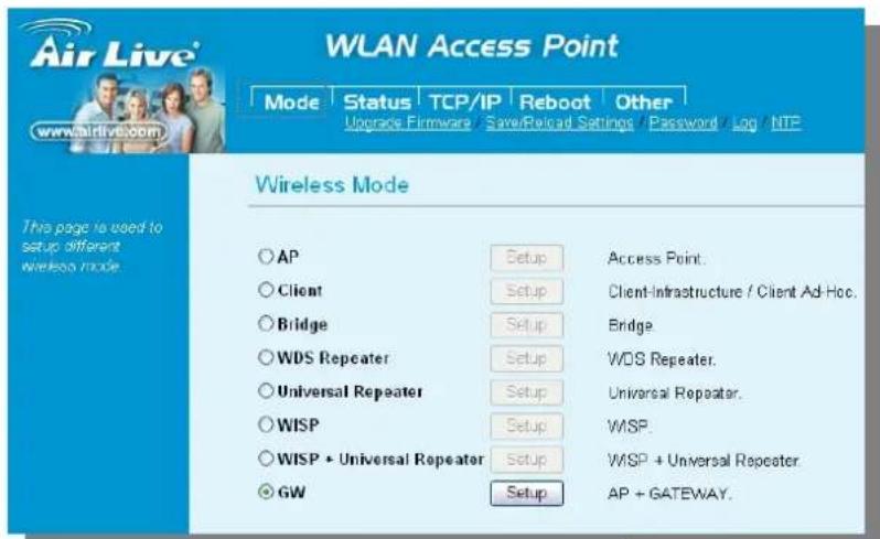 AIRLIVE WL-5460AP v2 - Wireless Operation Modes - 1