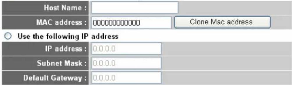 AIRLIVE WN-350R - • WAN Interface Settings - 1