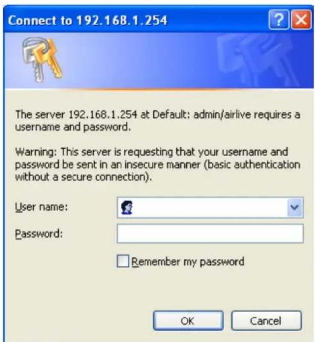 AIRLIVE WN-350R - Router IP Address Lookup - 4