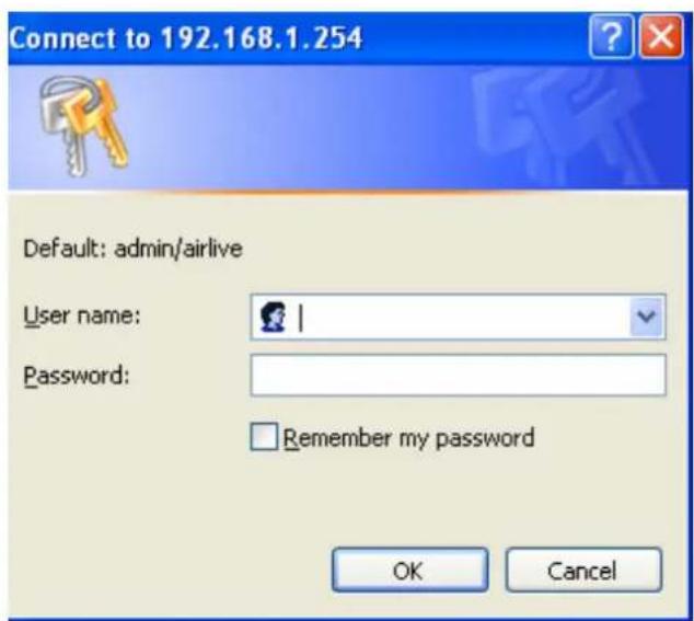 AIRLIVE WN-350R - Password Settings 2 - 4
