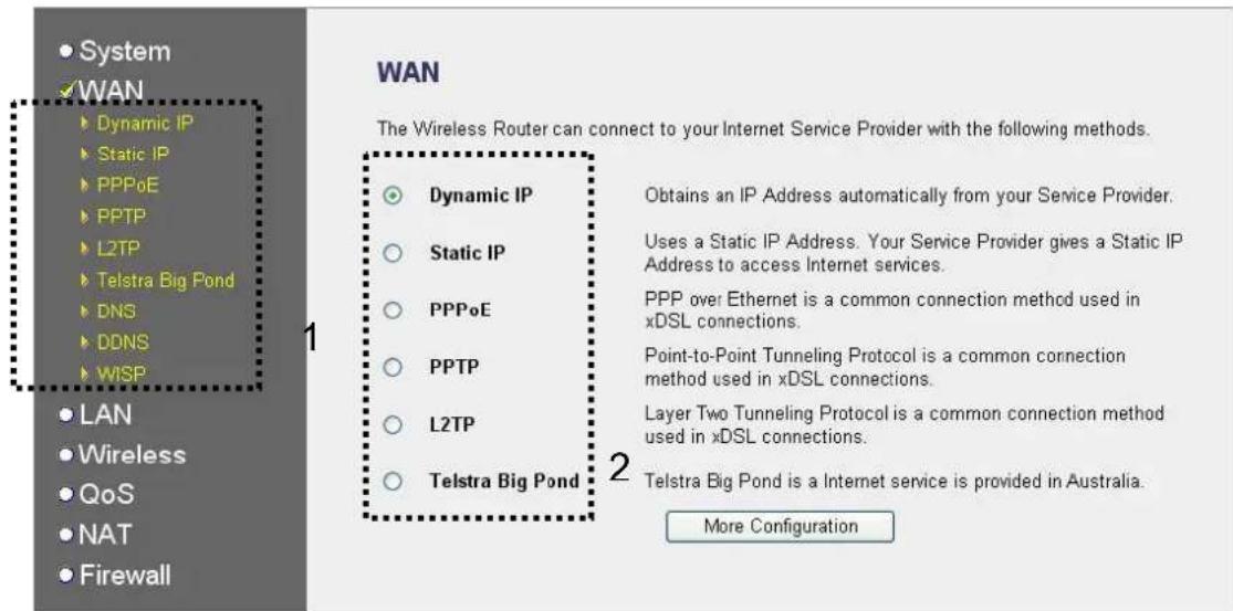 AIRLIVE WN-350R - Setup Internet Connection (WAN Setup) - 1