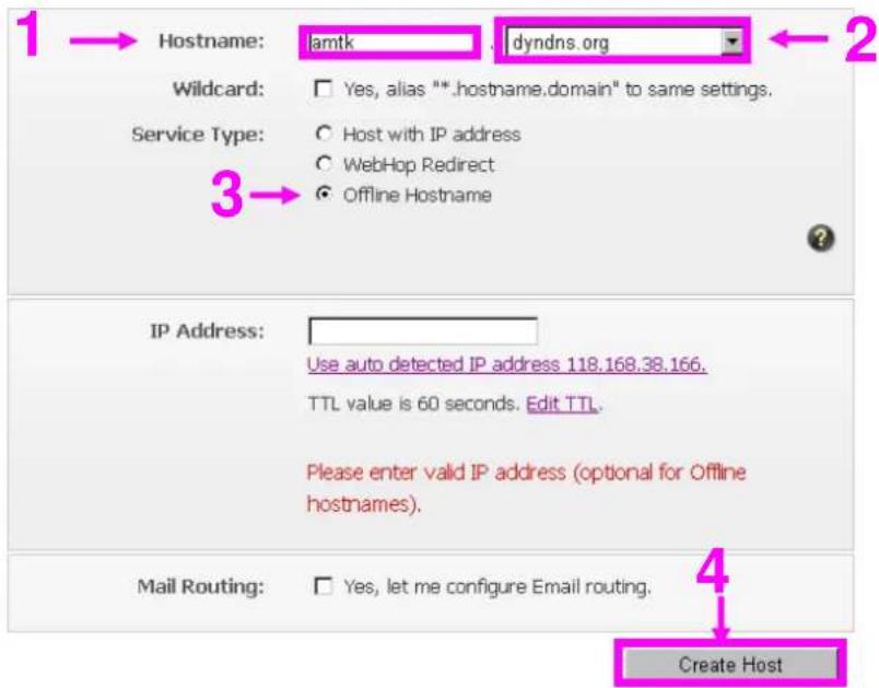AIRLIVE OD-325HD - Add New Hostname - 1