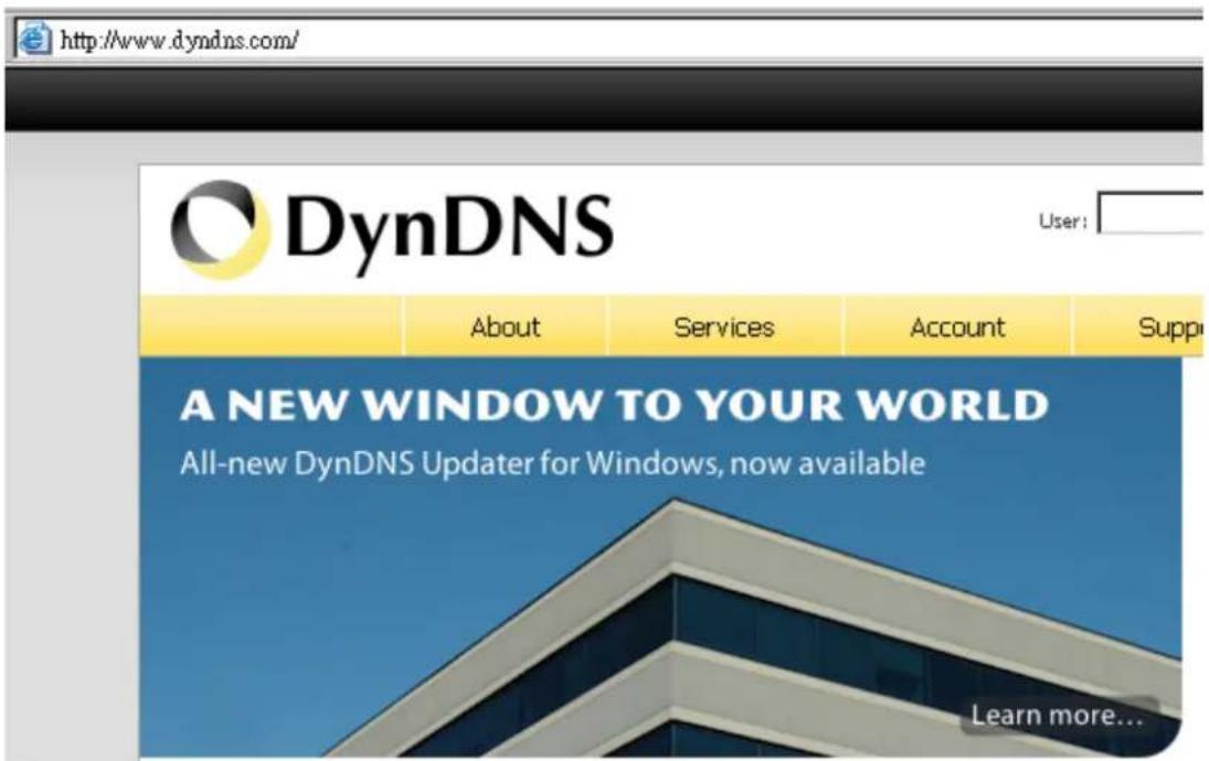 AIRLIVE OD-325HD - Application Steps—DDNS & Domain Name - 1
