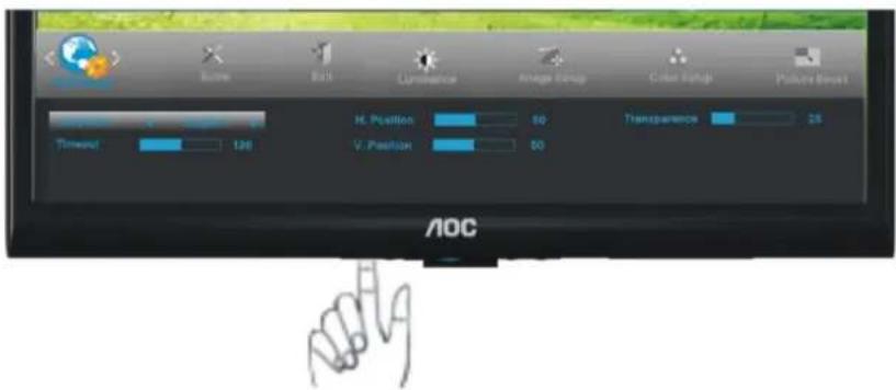 AOC e950Sw - OSD Setup - 3