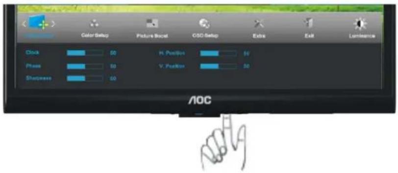 AOC e950Sw - Image Setup - 5