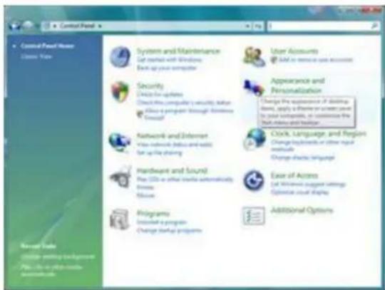 AOC e950Sw - Windows Vista - 2