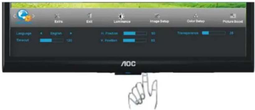 AOC e950Sw - OSD Setup - 6