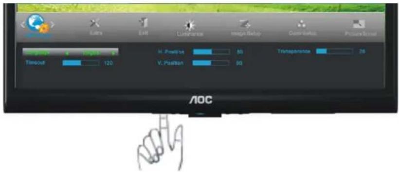 AOC e950Sw - OSD Setup - 4