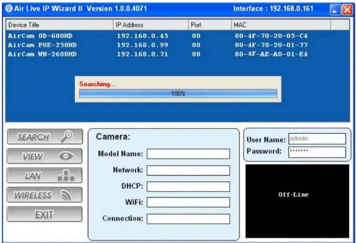 AIRLIVE WN-200HD - IP Wizard - 3