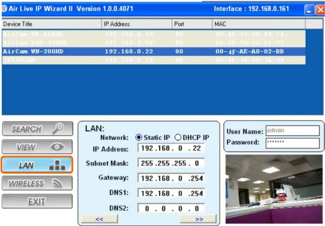 AIRLIVE WN-200HD - LAN - 1