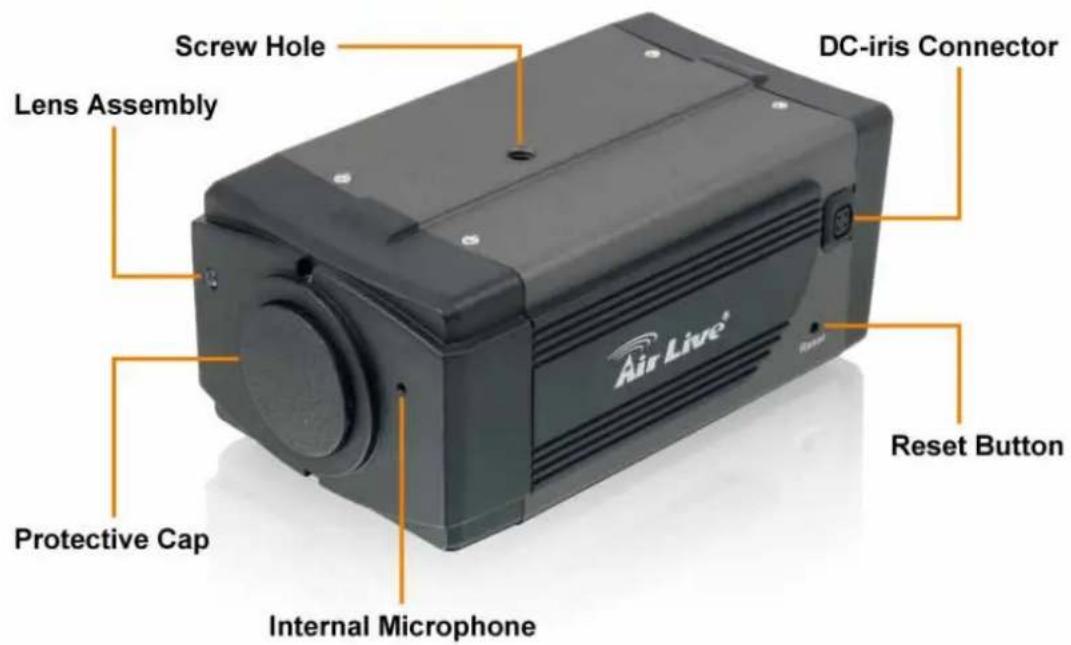 AIRLIVE POE-5010HD - Front / Top / Side Panel - 1