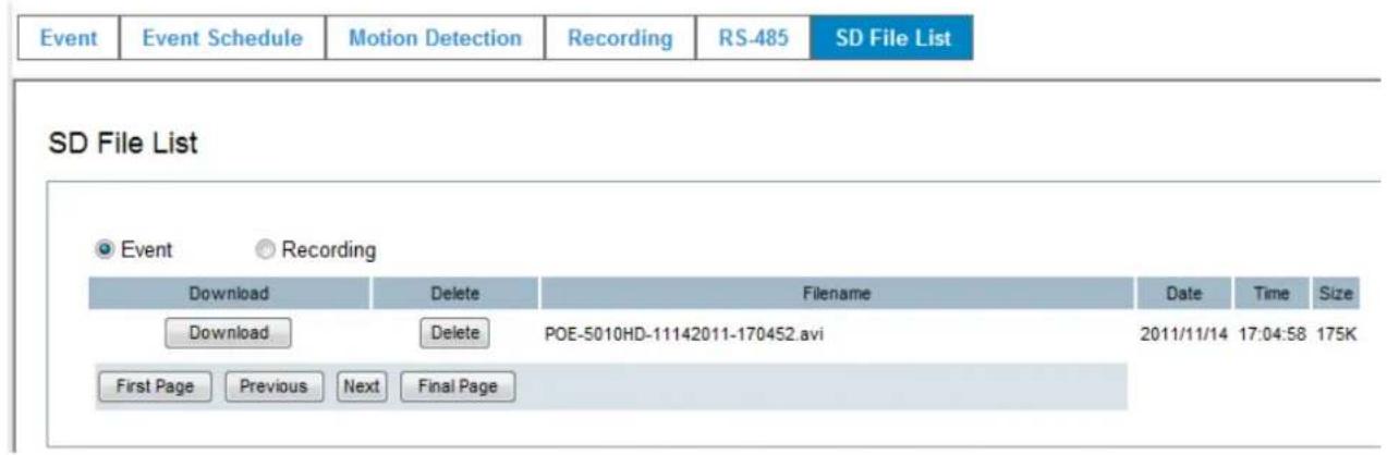 AIRLIVE POE-5010HD - SD File List - 1