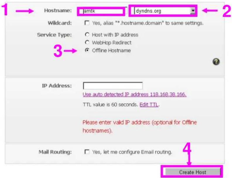 AIRLIVE POE-5010HD - Add New Hostname - 1