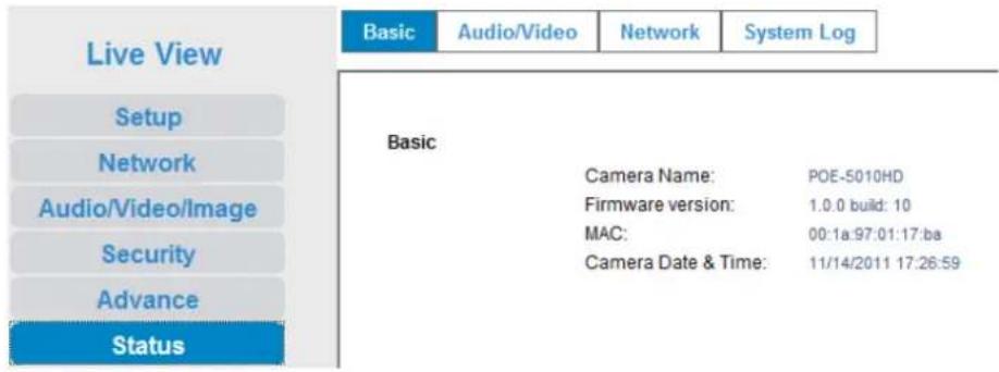 AIRLIVE POE-5010HD - Status - 1
