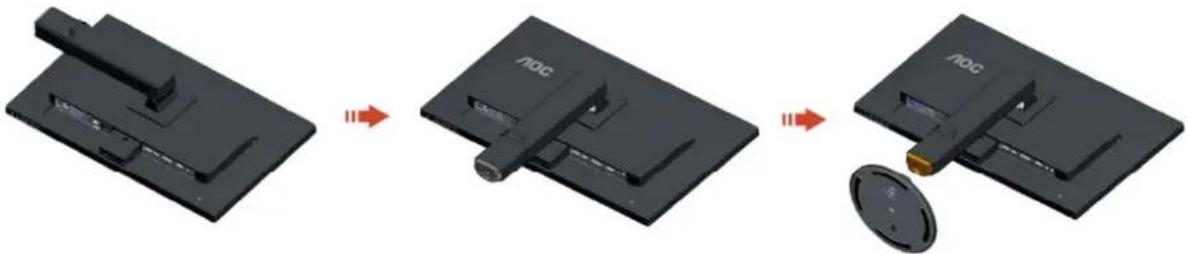 AOC I2470PWQU - Setup Stand - 3