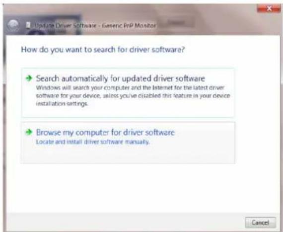 AOC I2470PWQU - Click the "Monitor" tab and then click the "Properties" button. - 3