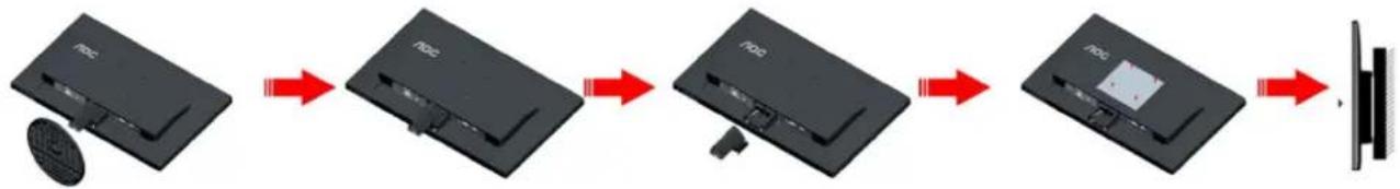 AOC I2470PWQU - Wall Mounting - 1