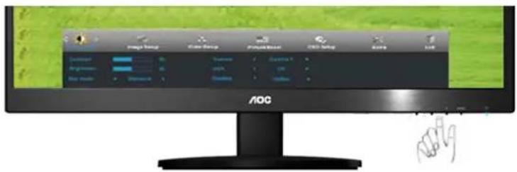 AOC I2470PWQU - Luminance - 2
