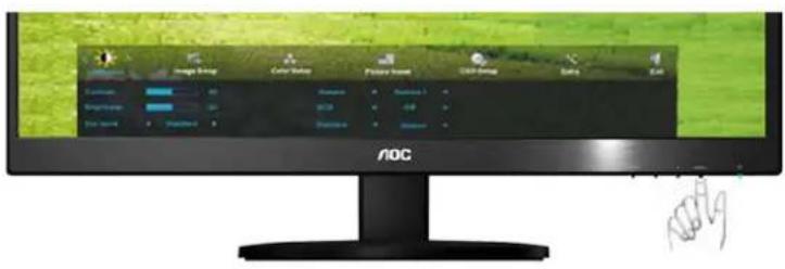 AOC I2470PWQU - Color Setup - 1