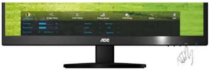 AOC I2470PWQU - Image Setup - 1
