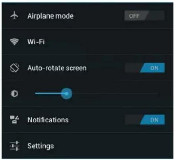 Vliegtuigmodus, schakelt alle draadloze verbindingen uit Wi-fi instellingen