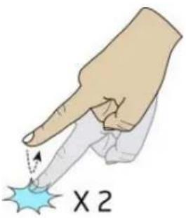 Adj 400-00009 - ■ Finger gestures - 1