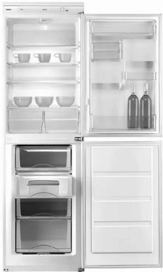 BAUMATIC BR27B - Built-in combi frost free fridge/ freezer - 1